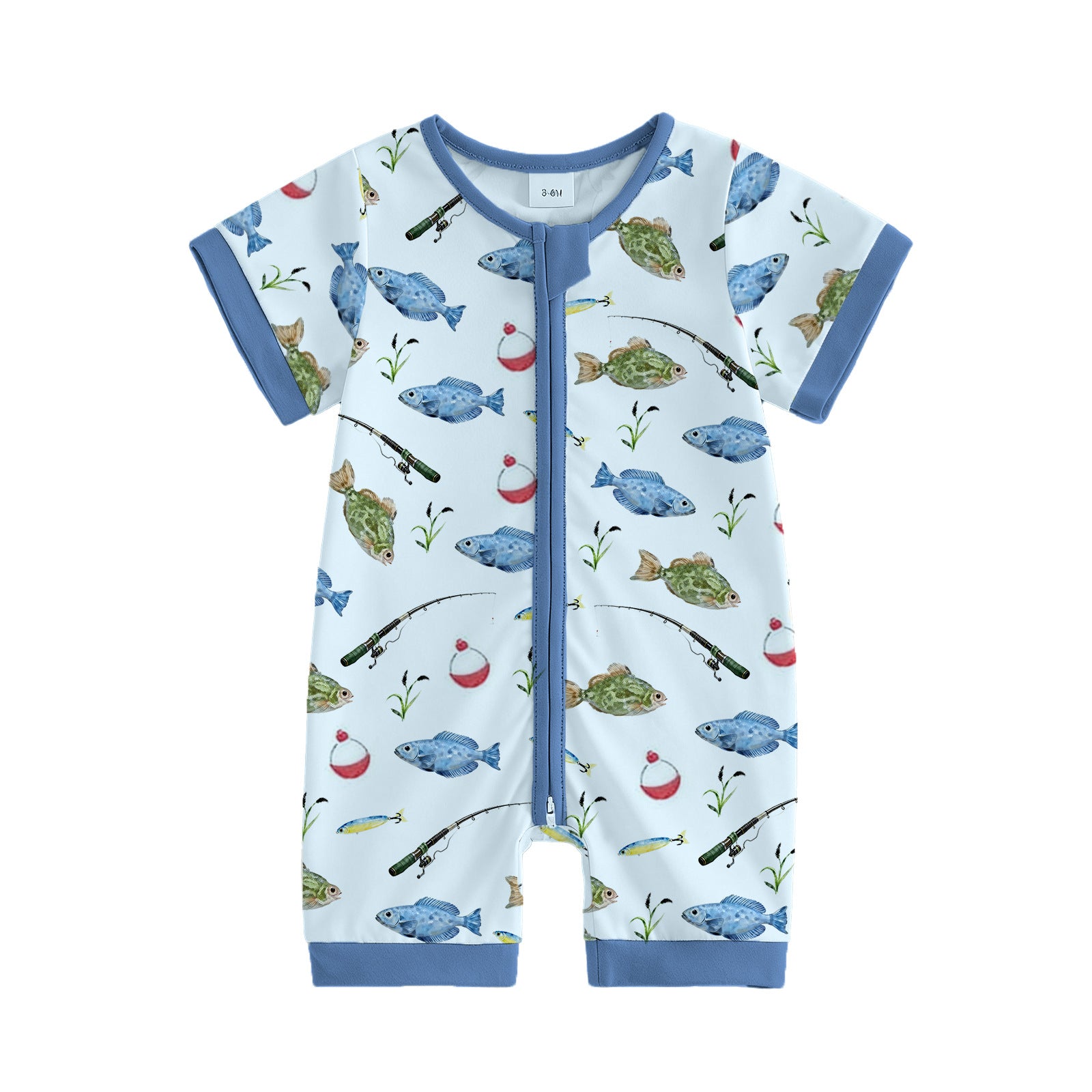 Pelele de bebé estampado divertido