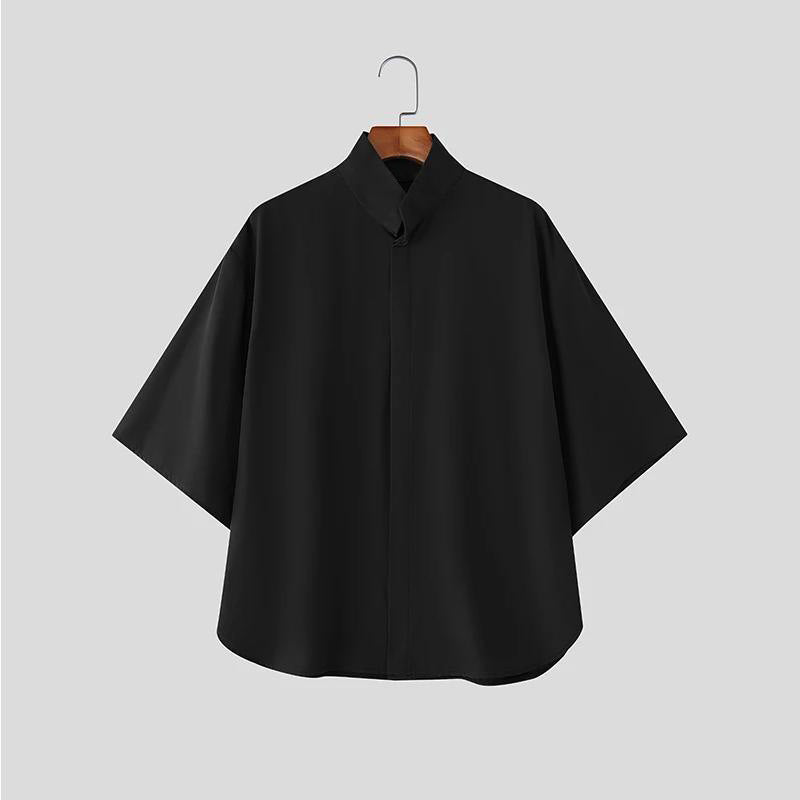 Camisa casual de hombro caído