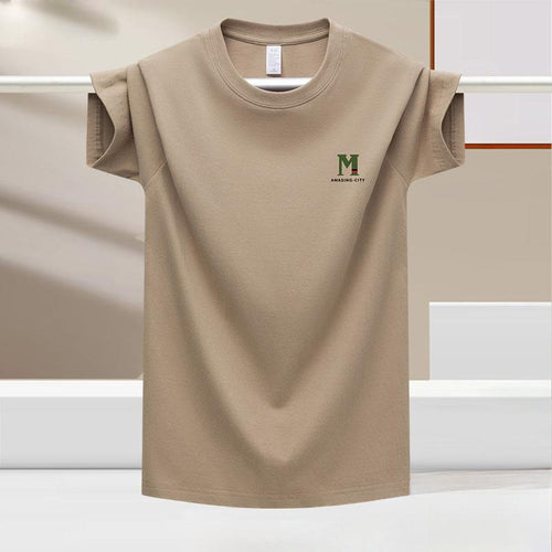 Camisa de manga corta efecto seda