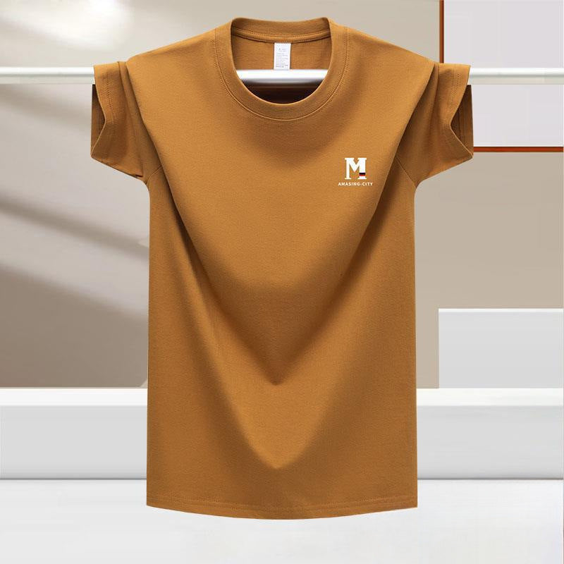 Camisa de manga corta efecto seda