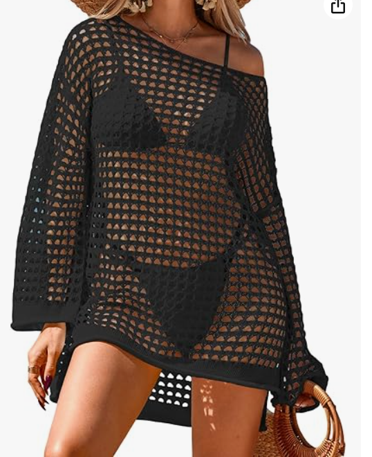 Top de crochet calado