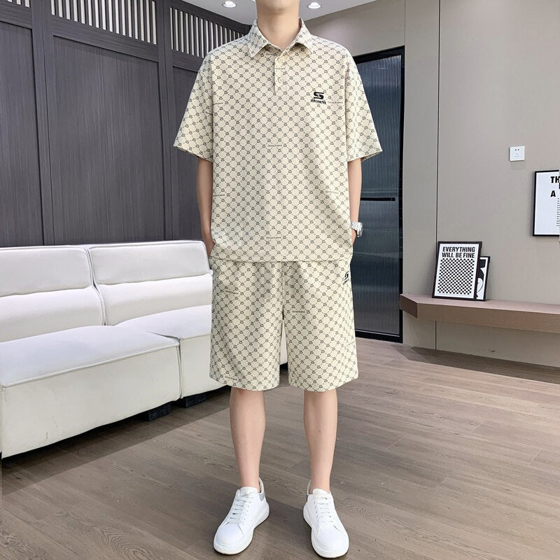 Conjunto de manga corta y short