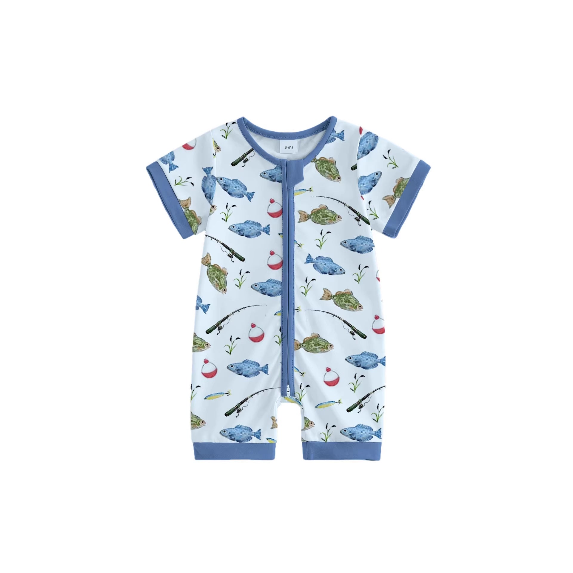 Pelele de bebé estampado divertido