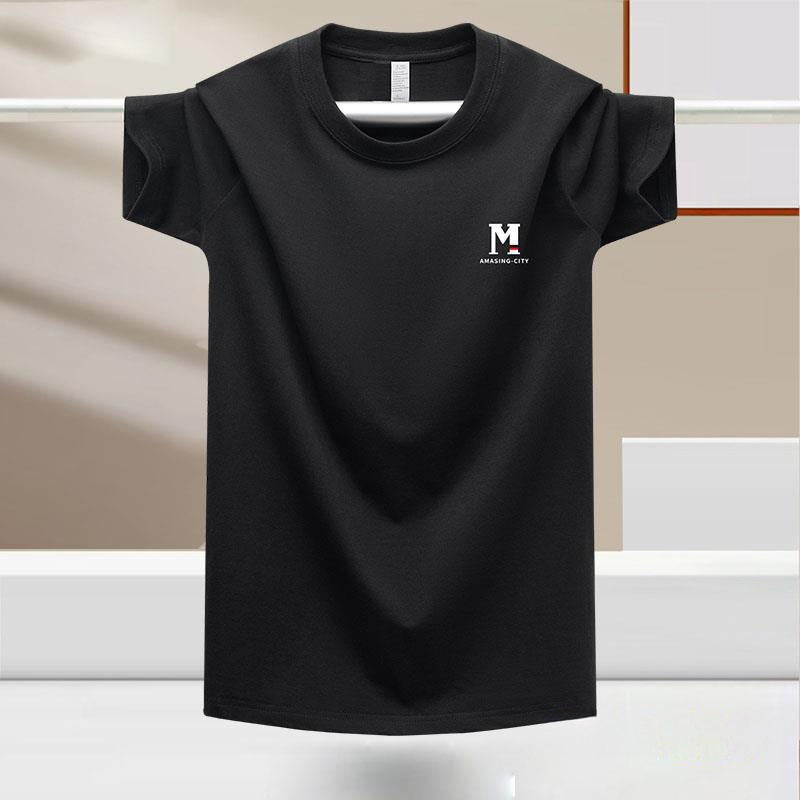 Camisa de manga corta efecto seda