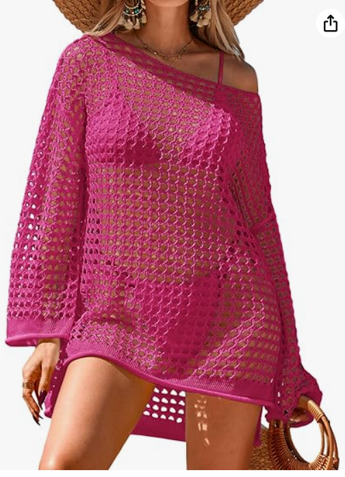 Top de crochet calado