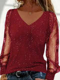 Camiseta de cuello en pico